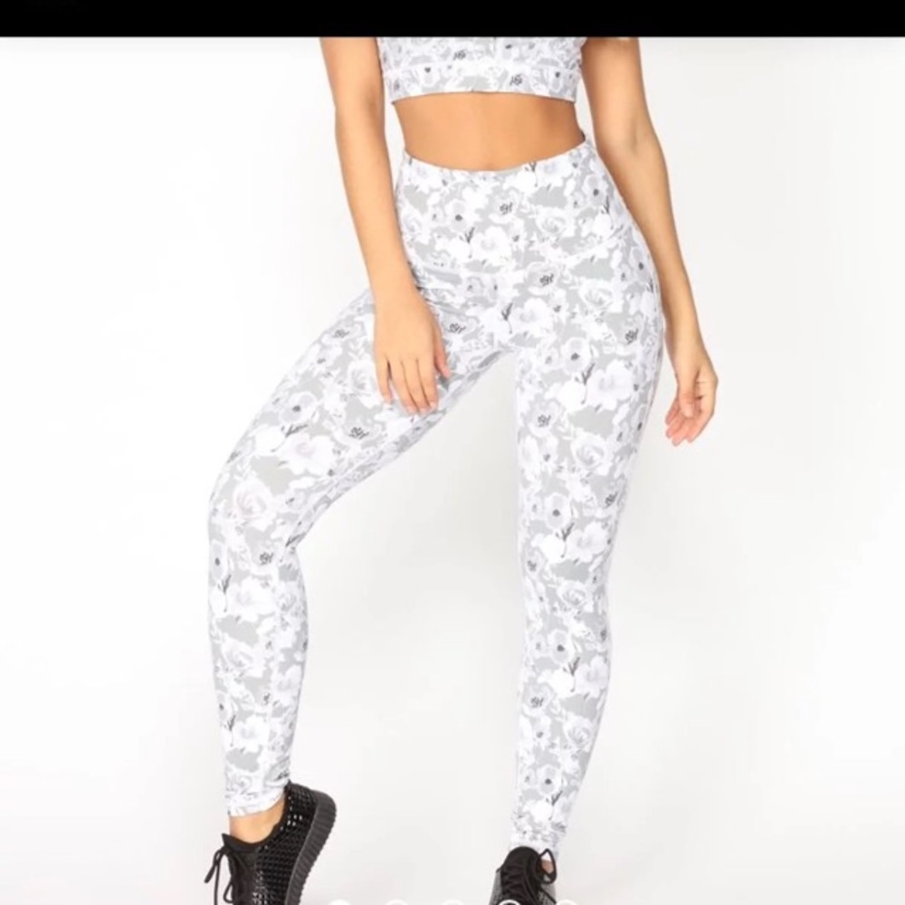 Floral Print Leggings